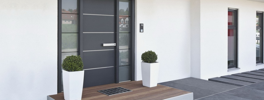 Entrance door for luxury housing