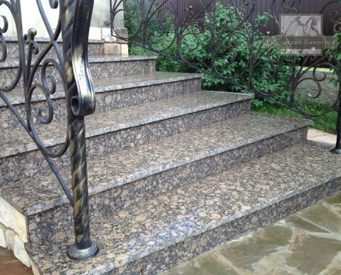 Marble and granite for stairs