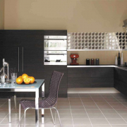 Design of a kitchen combined with a living room